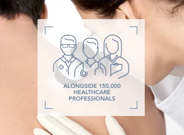 Alongside 150 000 healthcare professionals